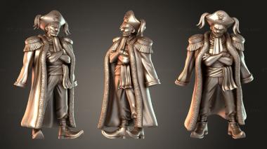 Figurines of people Buggy 3d model