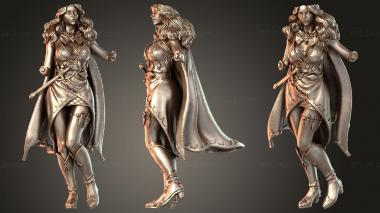Figurines of people Bust Stand Inspired 3d model