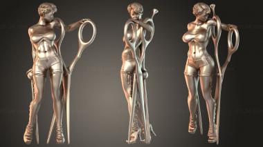Figurines of people Caprice Woman 3d model