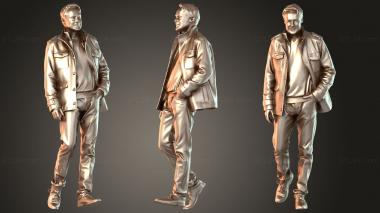 Figurines of people Carlos Persistent 3d model