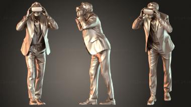Figurines of people Carlos Driven 3d model