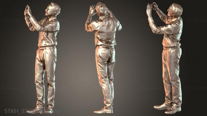 Figurines of people (Carlos Youthful, STKH_3505) 3D models for cnc