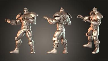 Figurines of people Cena JC 3d model