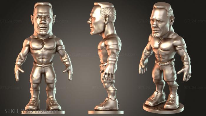 Figurines of people (Champion Luke Cage, STKH_3509) 3D models for cnc