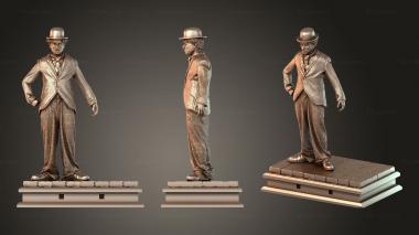 Figurines of people Charlie Chaplin The Kid Classic 3d model