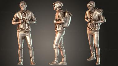 Figurines of people Clark 3d model