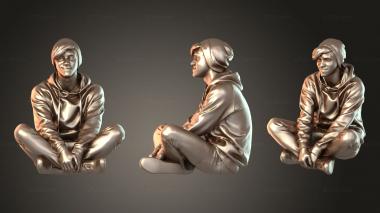 Figurines of people Clark Persistent 3d model