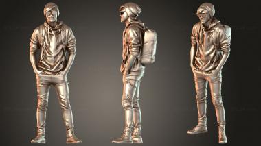 Figurines of people Clark Uplifted 3d model