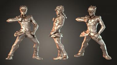 Figurines of people Classic Giorno 3d model