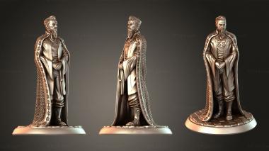 Figurines of people Counsellor 3d model