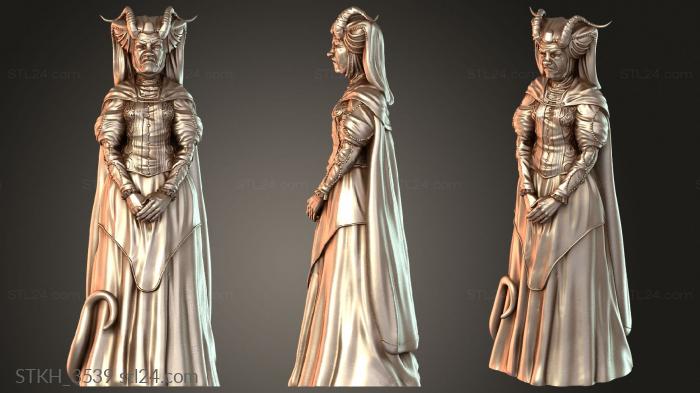 Figurines of people (Countess, STKH_3539) 3D models for cnc