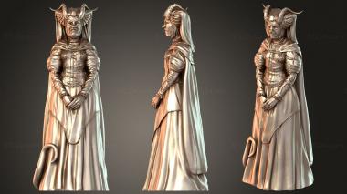 Figurines of people Countess 3d model