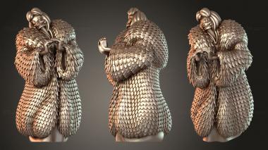 Figurines of people Cruella 3d model