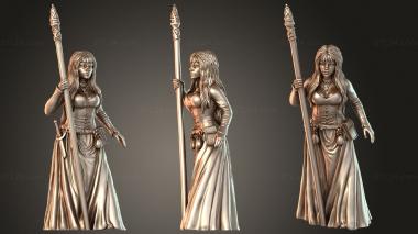 Figurines of people Crysania Vibrant 3d model