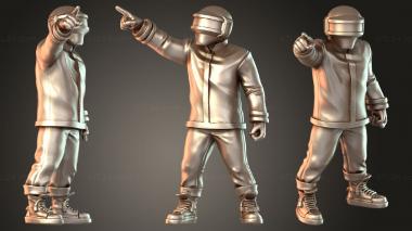Figurines of people Cyberforge Mr Two 3d model