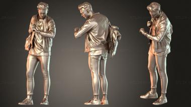 Figurines of people Dan Ivory 3d model