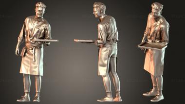Figurines of people Dan Lush 3d model