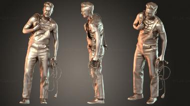 Figurines of people Dan Zeal 3d model