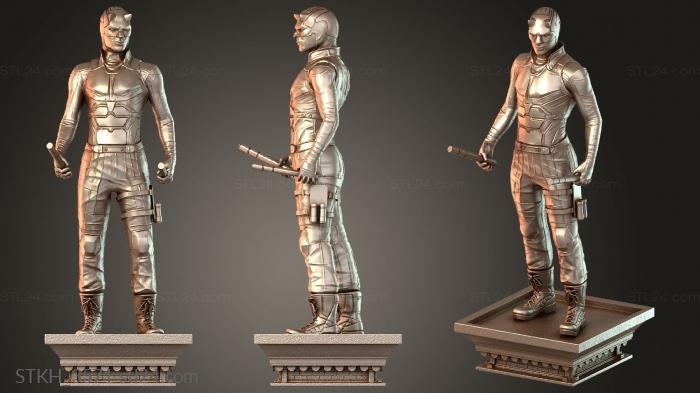 Figurines of people (Daredevil Marvel, STKH_3571) 3D models for cnc