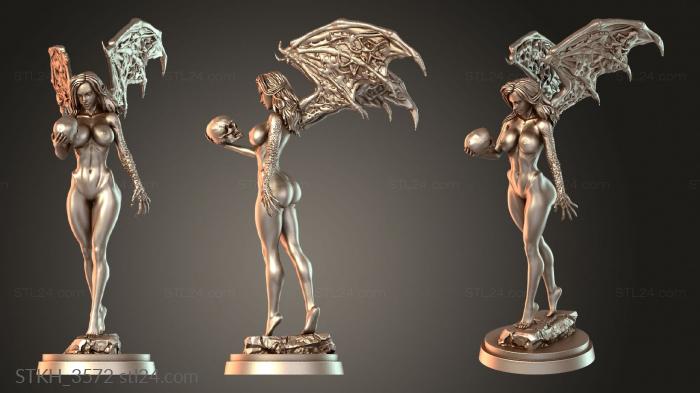 Figurines of people (Darkchylde NSFW Explicit, STKH_3572) 3D models for cnc