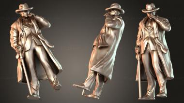 Figurines of people Detective Jack Zeal 3d model