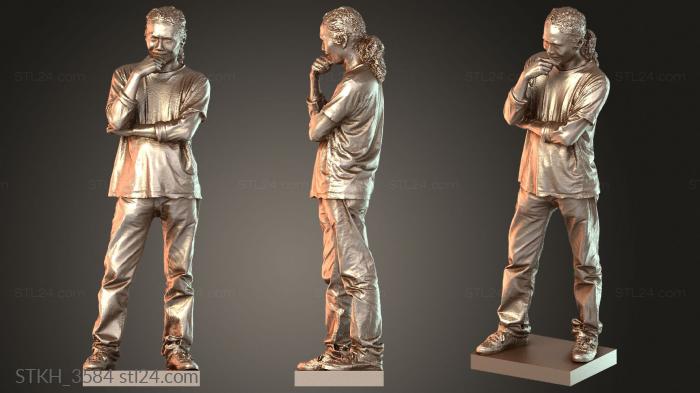 Figurines of people (Digital Michael Body, STKH_3584) 3D models for cnc