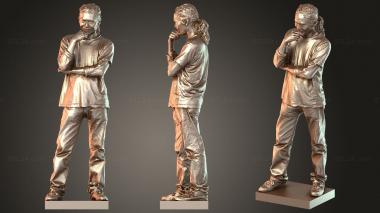 Figurines of people Digital Michael Body 3d model