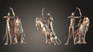 Figurines of people Dota Mirana Anime Adaptation 3d model