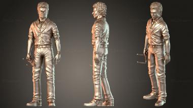 Figurines of people Dr Ian Malcolm Verticus 3d model