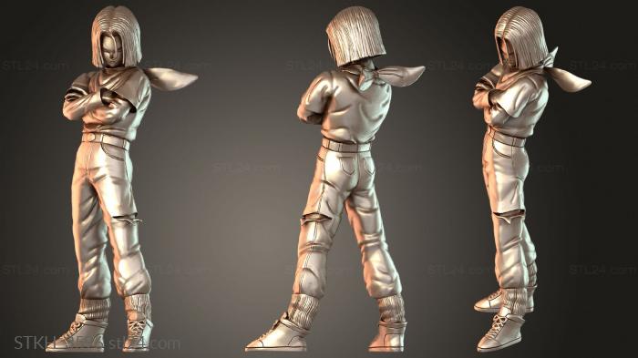 Figurines of people (Dragon Ball Fierce, STKH_3596) 3D models for cnc