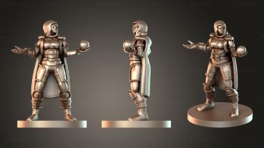 Figurines of people Dragon Mage 3d model