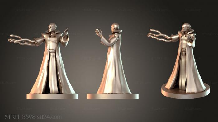 Figurines of people (Dragon Yuan-Ti Malison Spellcaster, STKH_3598) 3D models for cnc