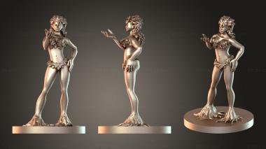 Figurines of people Dryad 3d model