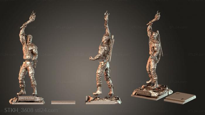 Figurines of people (Dutch Torso Bust Form J, STKH_3608) 3D models for cnc