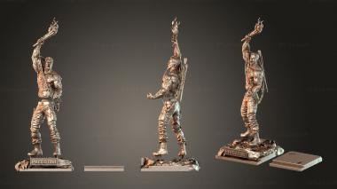 Figurines of people Dutch Torso Bust Form J 3d model