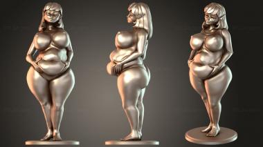Figurines of people DVA 3d model