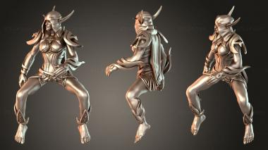 Figurines of people Eamle First Arcanist Rider 3d model