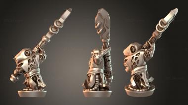 Figurines of people Eastern Skaven Seeker Untamed 3d model