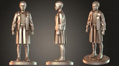 Figurines of people El 3d model