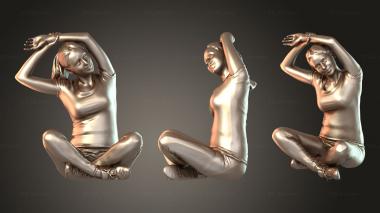 Figurines of people Elena Duplicate 3d model