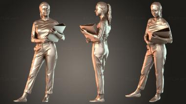 Figurines of people Elena 3d model