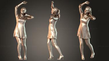 Figurines of people Elena Artistic 3d model