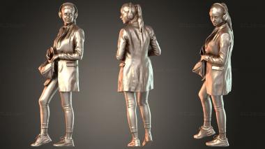 Figurines of people Elena Radiant 3d model