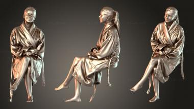 Figurines of people Elena Youthful 3d model