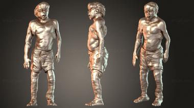 Figurines of people Elephant Man The 3d model