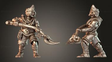 Figurines of people Empire Fanatics 3d model