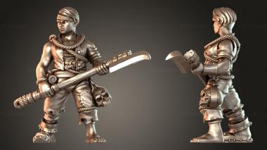 Figurines of people Empire Fanatics Artistic 3d model