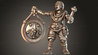 Figurines of people Empire Fanatics Musician 3d model