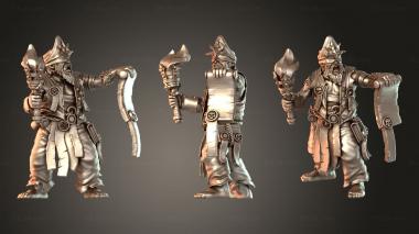 Figurines of people Empire Fanatics Sergeant 3d model