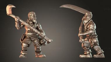 Figurines of people Empire Fanatics Valiant 3d model